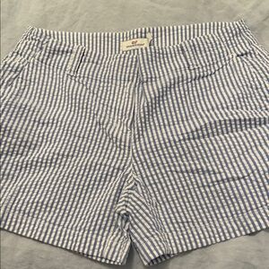 Vineyard Vines Blue and White Striped Shorts